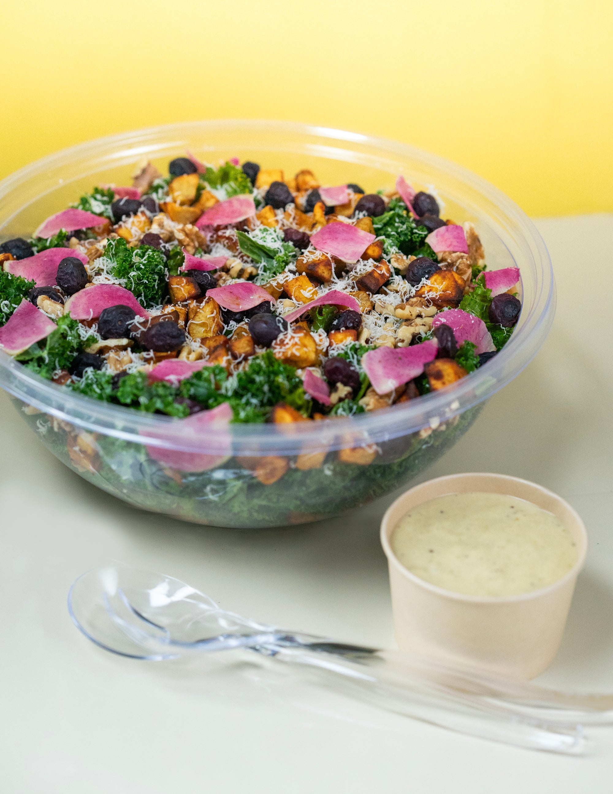 Salade de Kale '' pimper ''