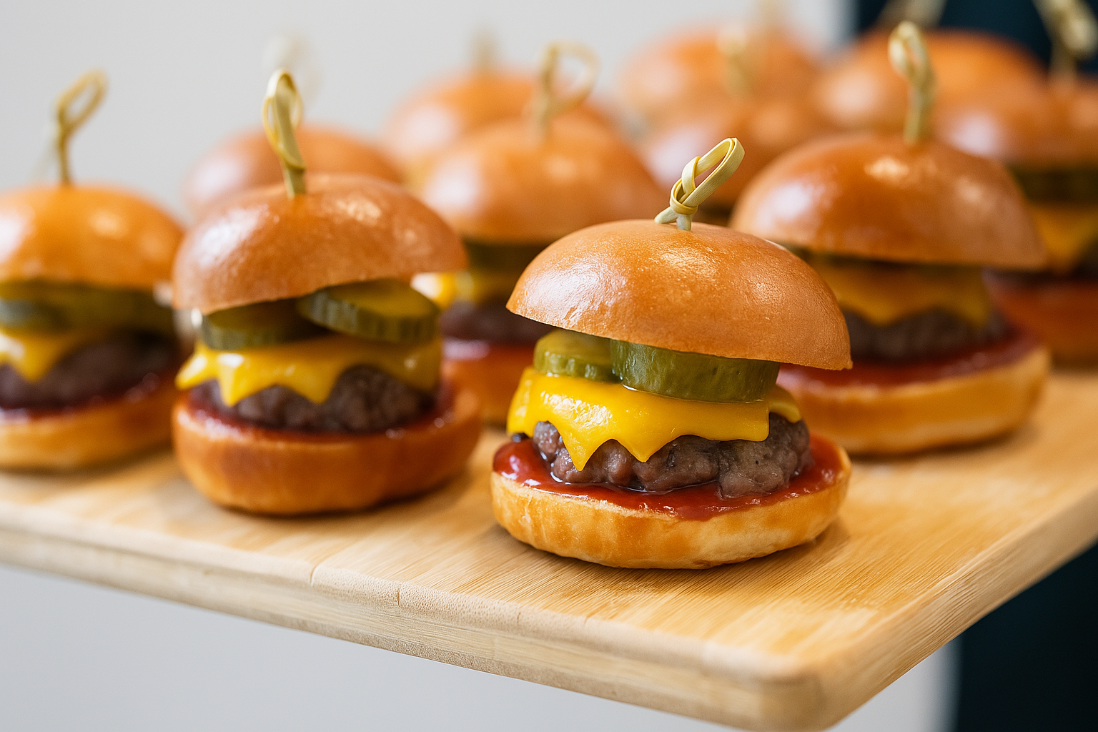 Mini cheese burger (12)