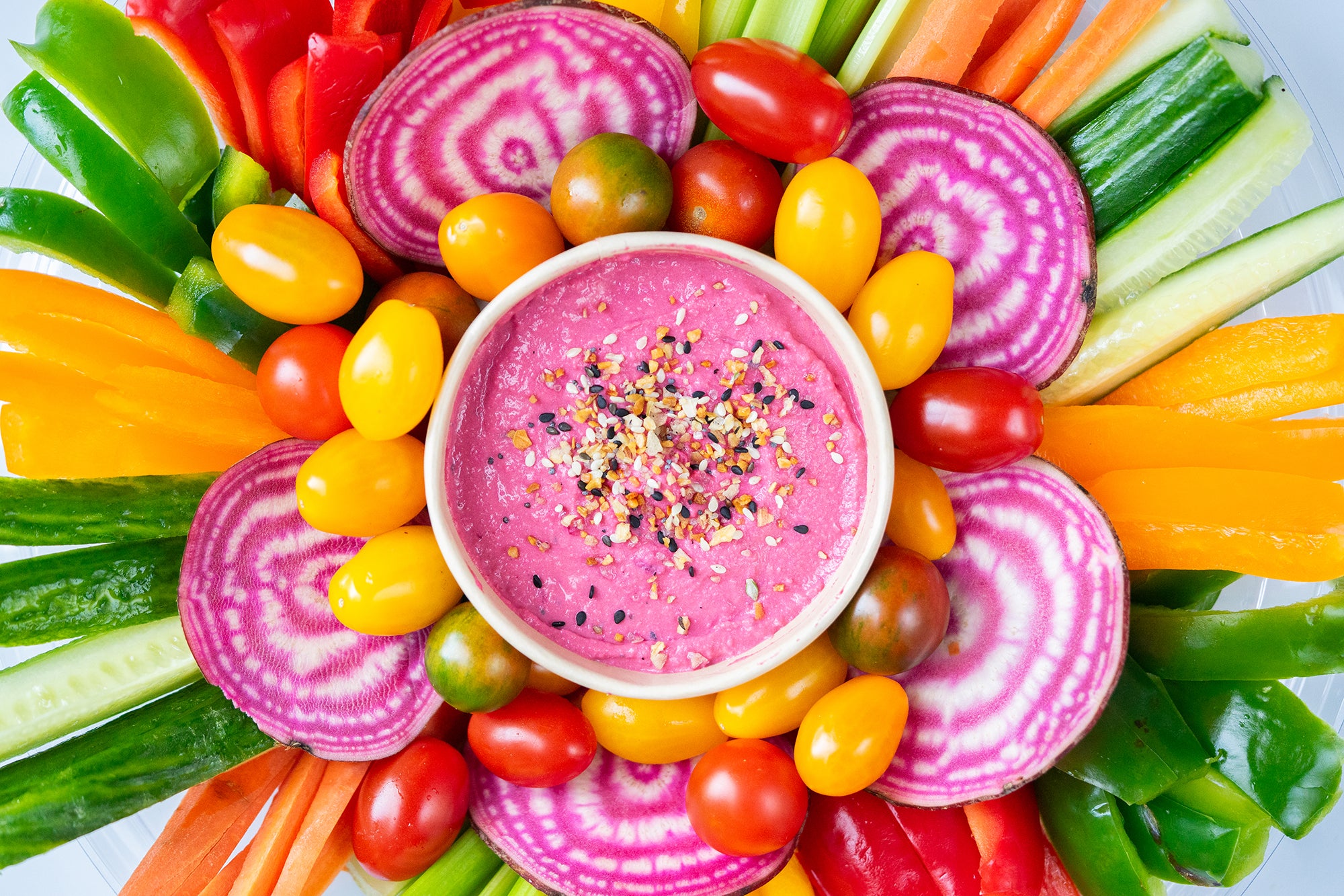 Crudités festives Bunsbuns