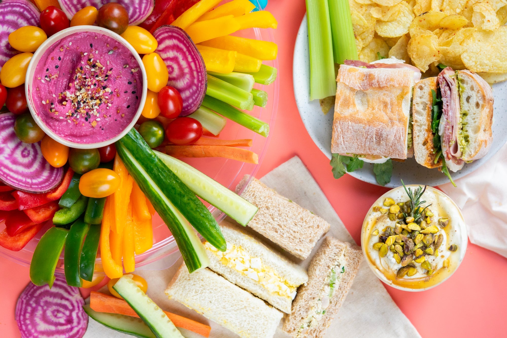 Crudités festives Bunsbuns